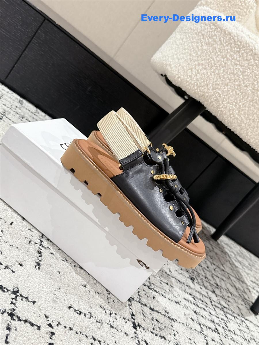 Ce1i*e billie black sandals