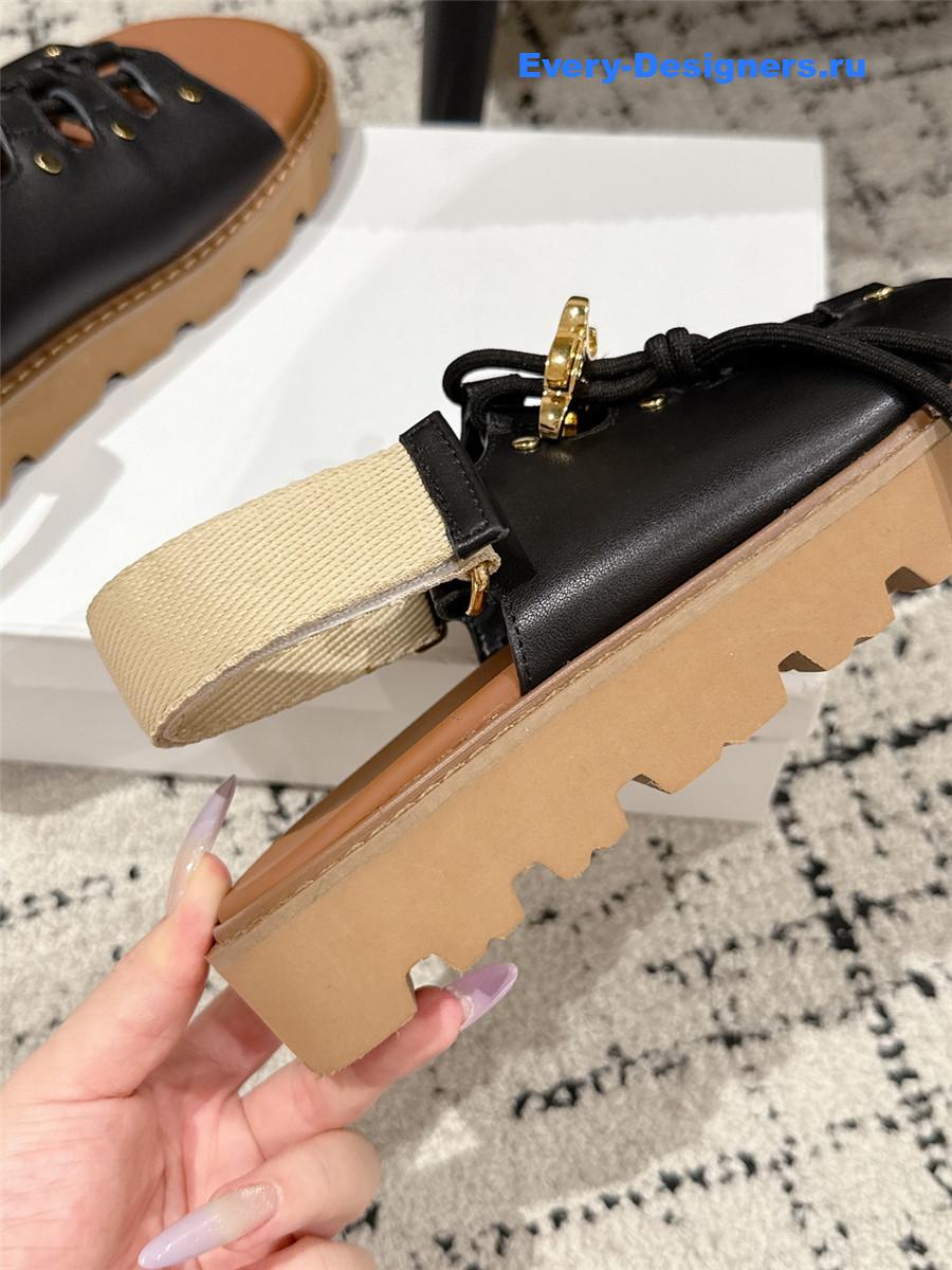 Ce1i*e billie black sandals