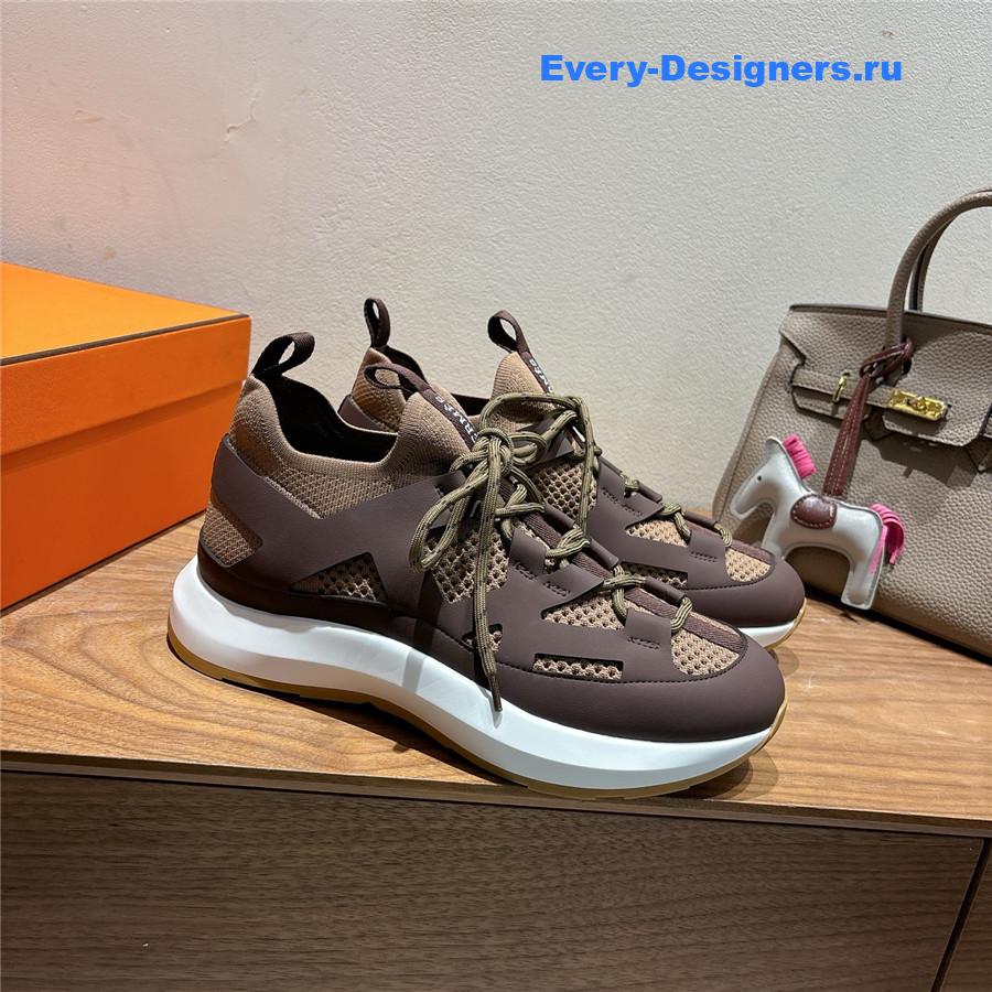 H**me5 katana brown sneakers