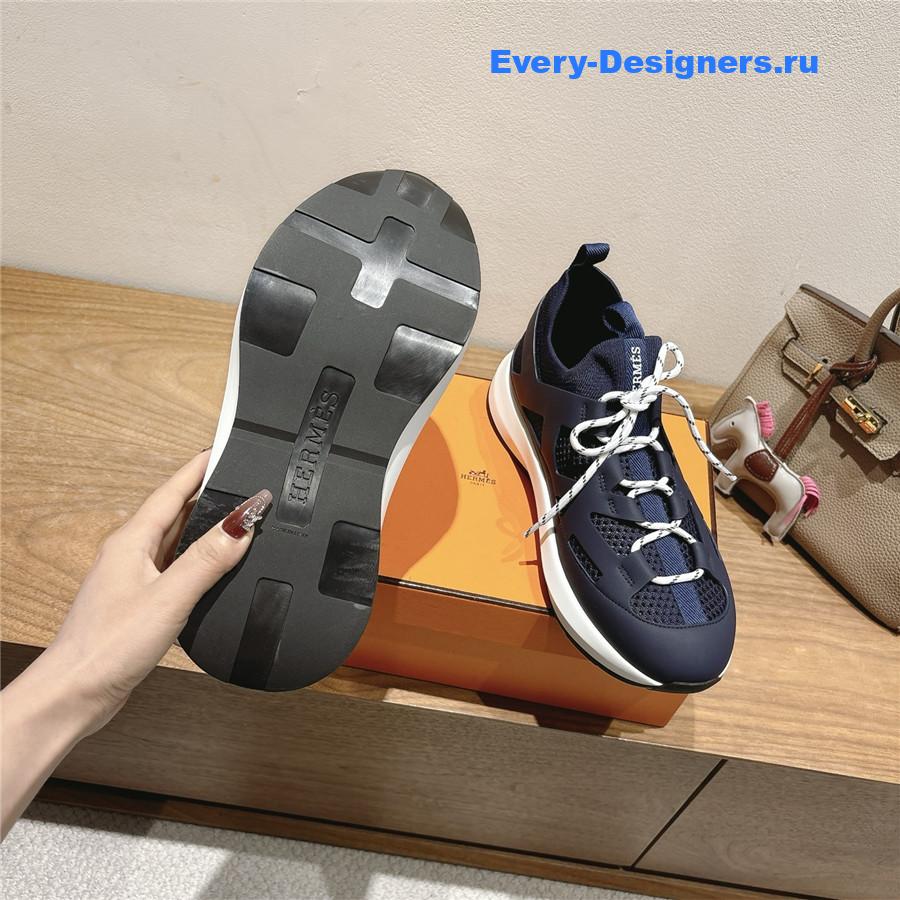 H**me5 katana dark blue sneakers