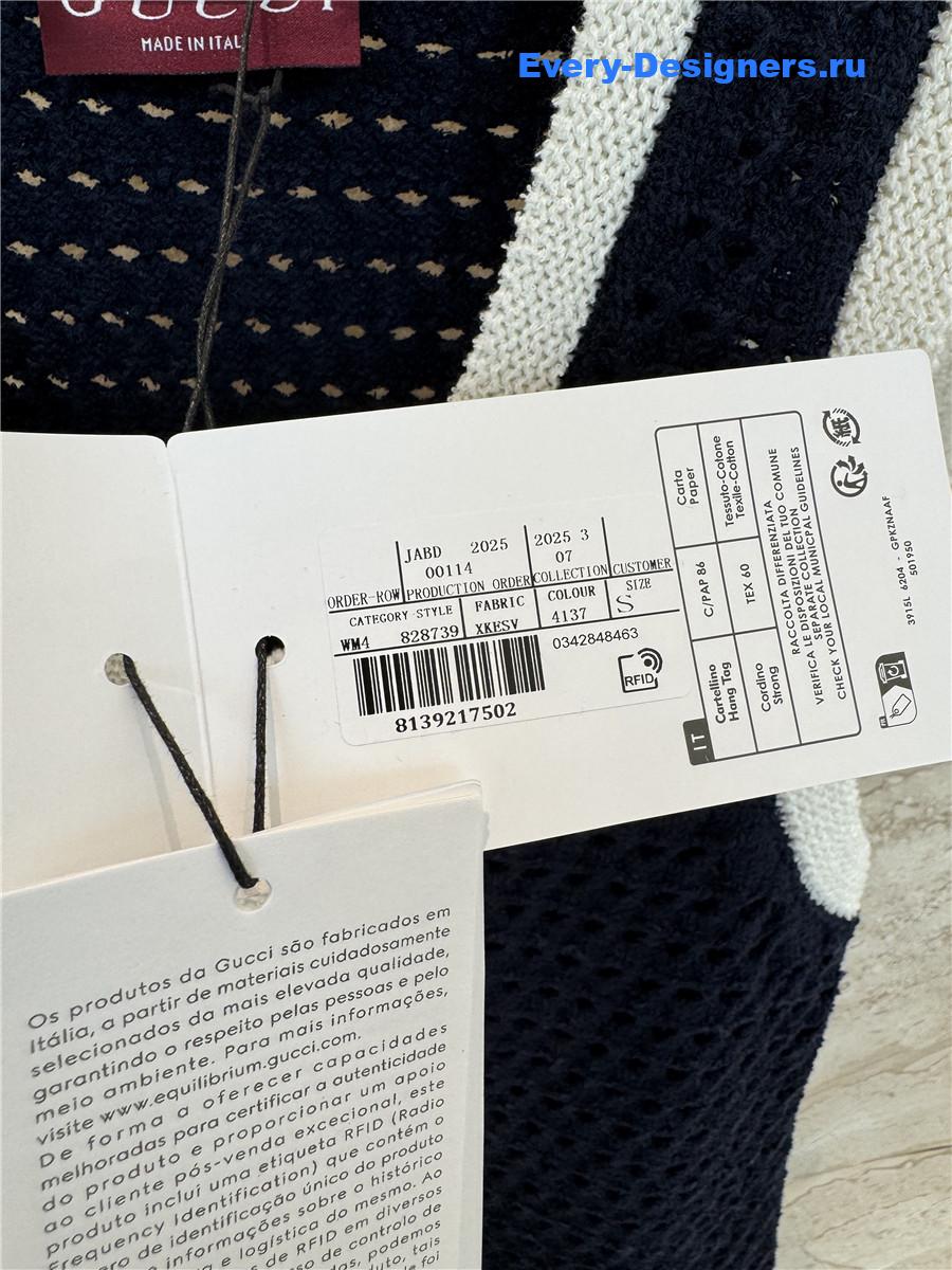 Gvc*1 navy cotton crochet dress