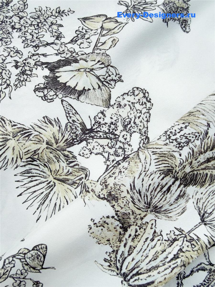 D10r white toile de jouy blouse