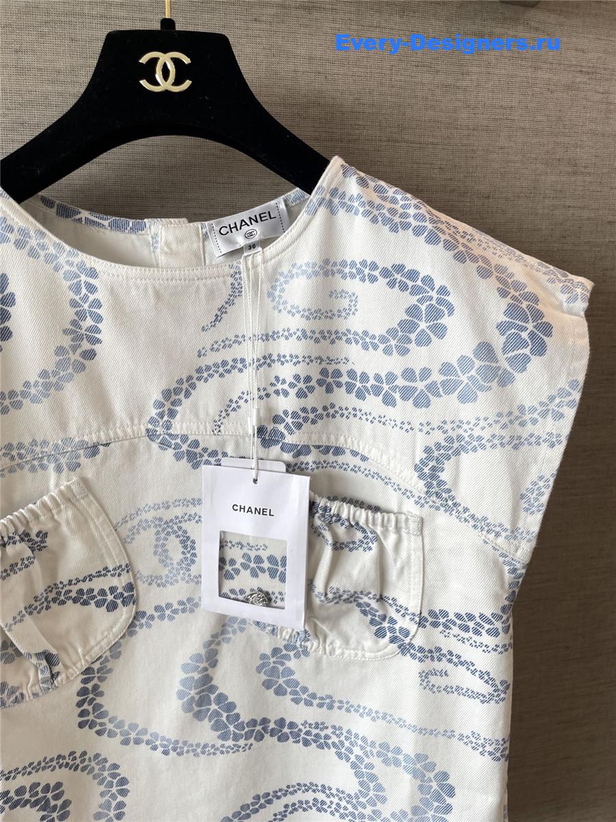 Ch**el coco beach sleeveless top