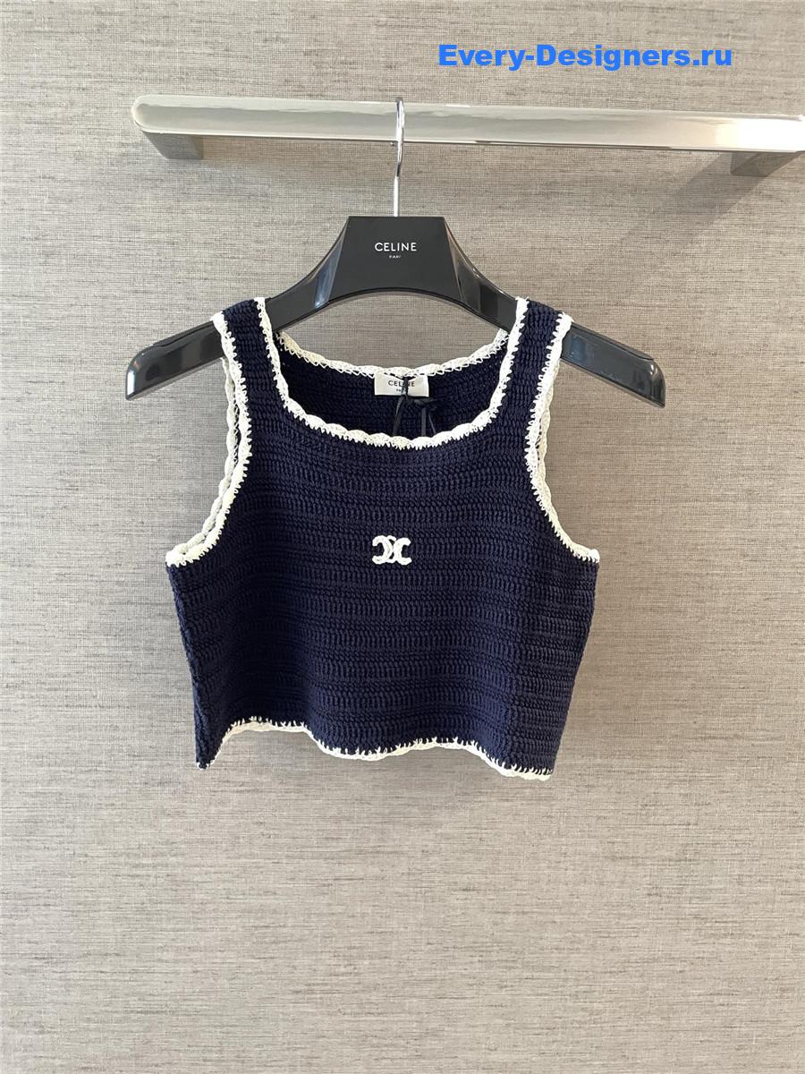 Ce1i*e crochet vest
