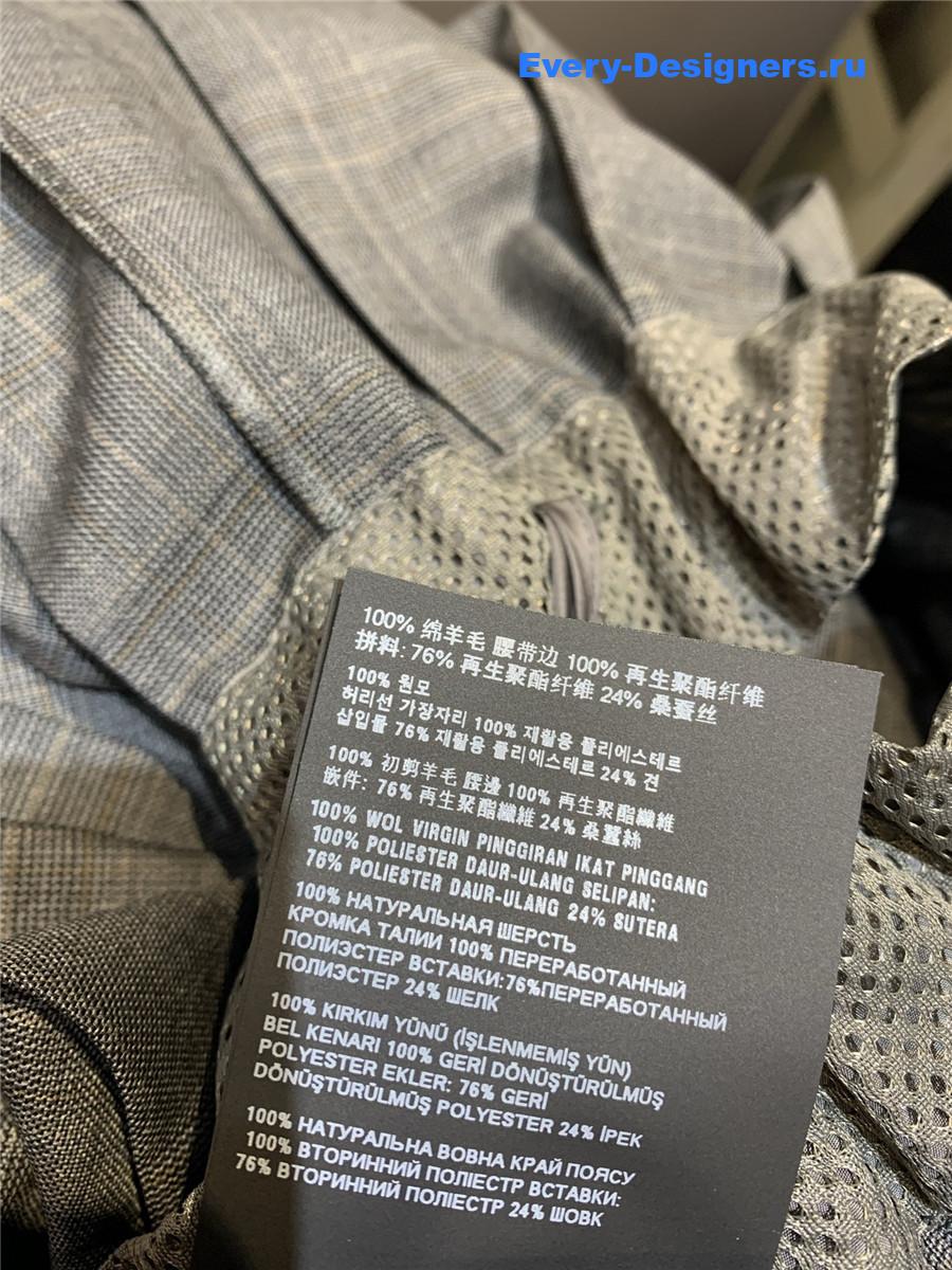Miu Miu Slate Gray Pleated Dress