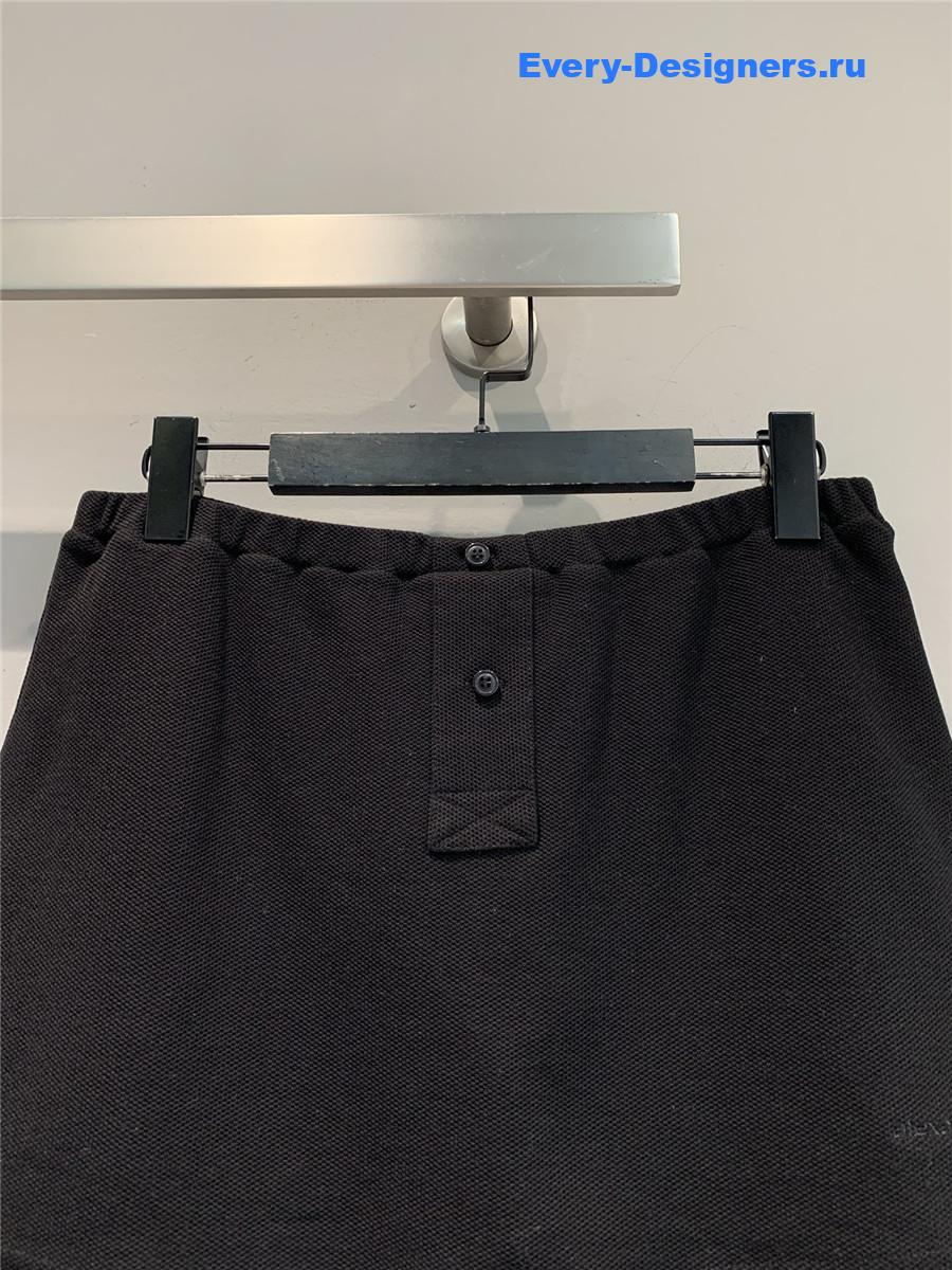 A1exa*der wang black mini skirt
