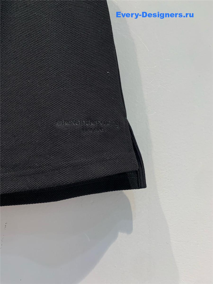A1exa*der wang black mini skirt