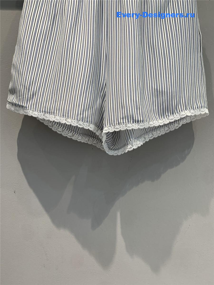 Miu Miu Crepe de Chine Boxer Shorts