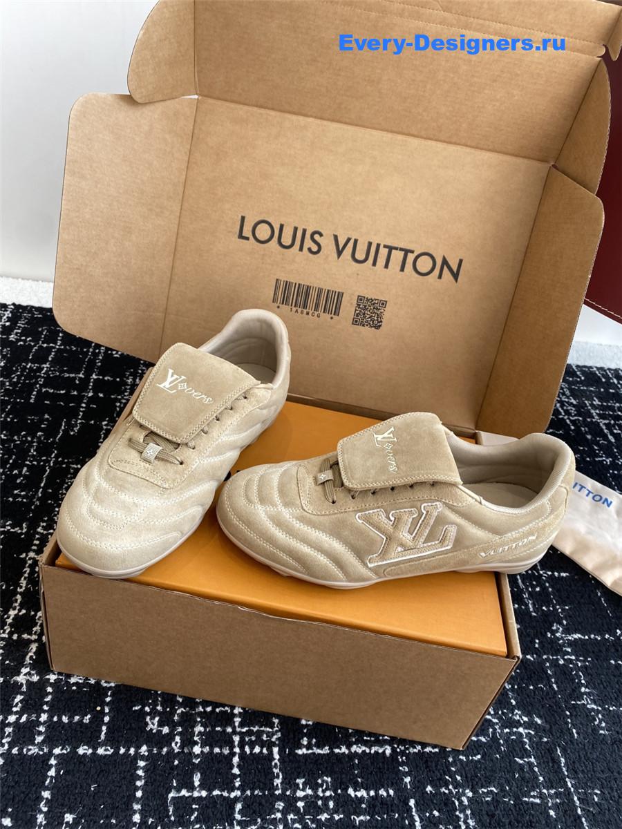 l0vis Vvtt0n beige footprint sneakers
