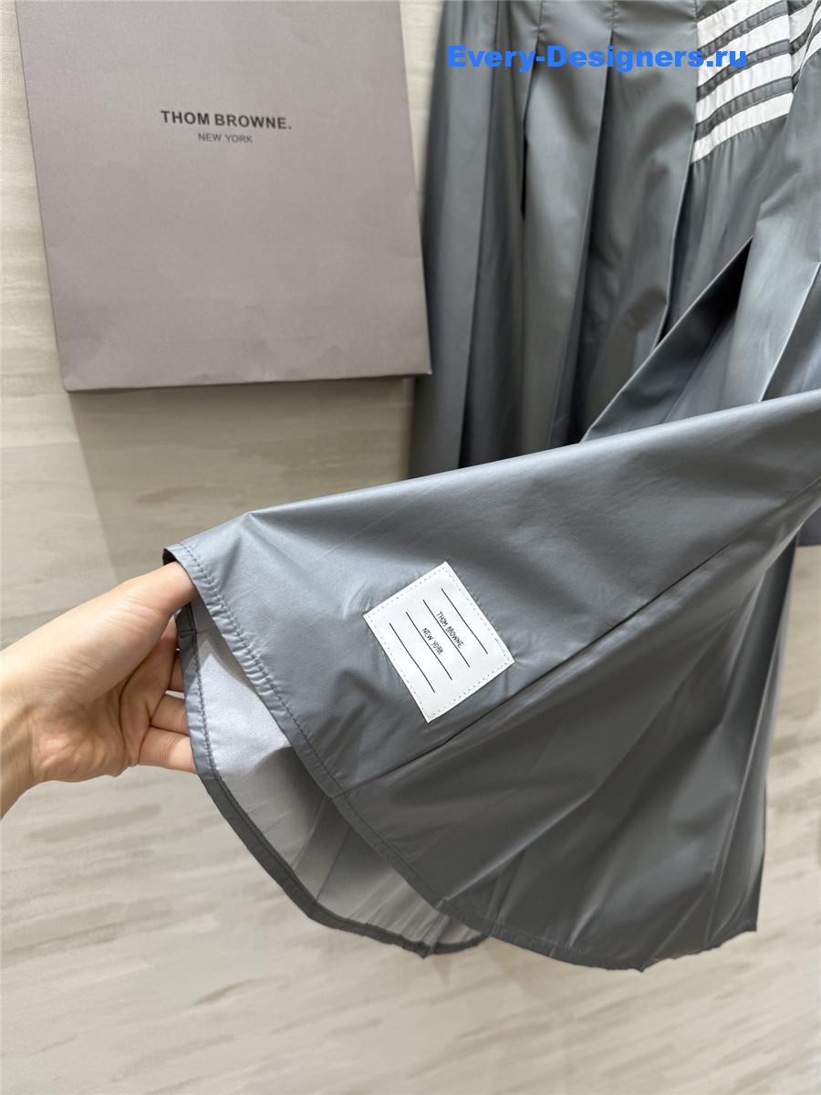 Thom Browne Grey Polyester Suit