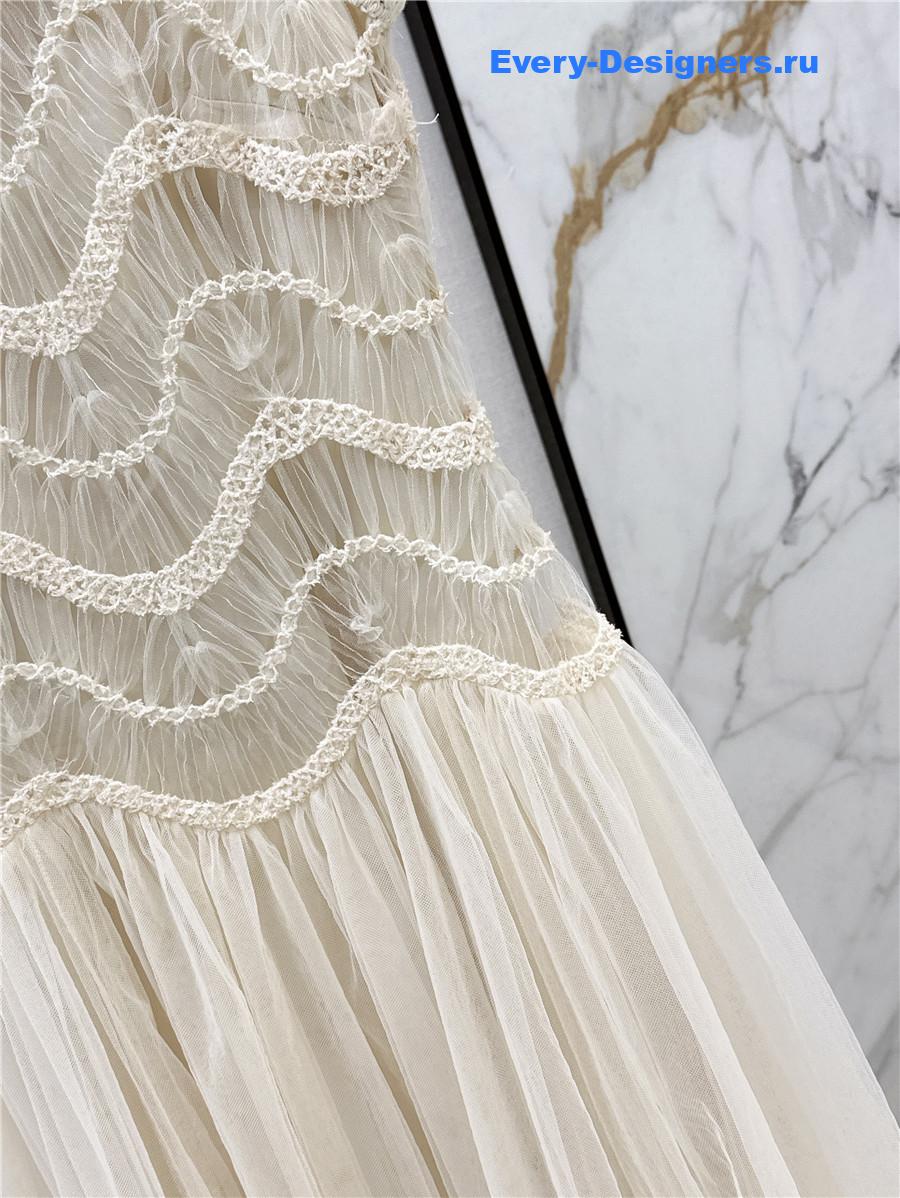 D10r cd lace tulle dress