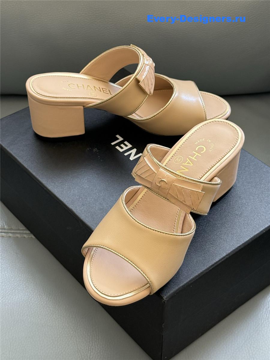 Ch**el bowknot sandals
