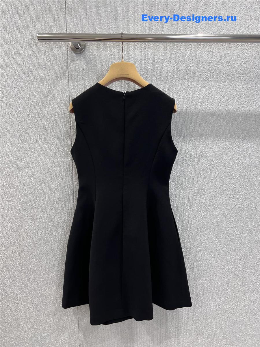 Miu Miu Black Beaded Dress