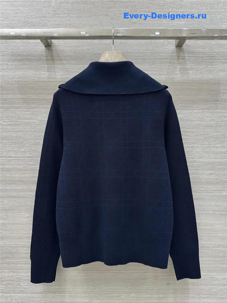 D10r check bee knitted suit