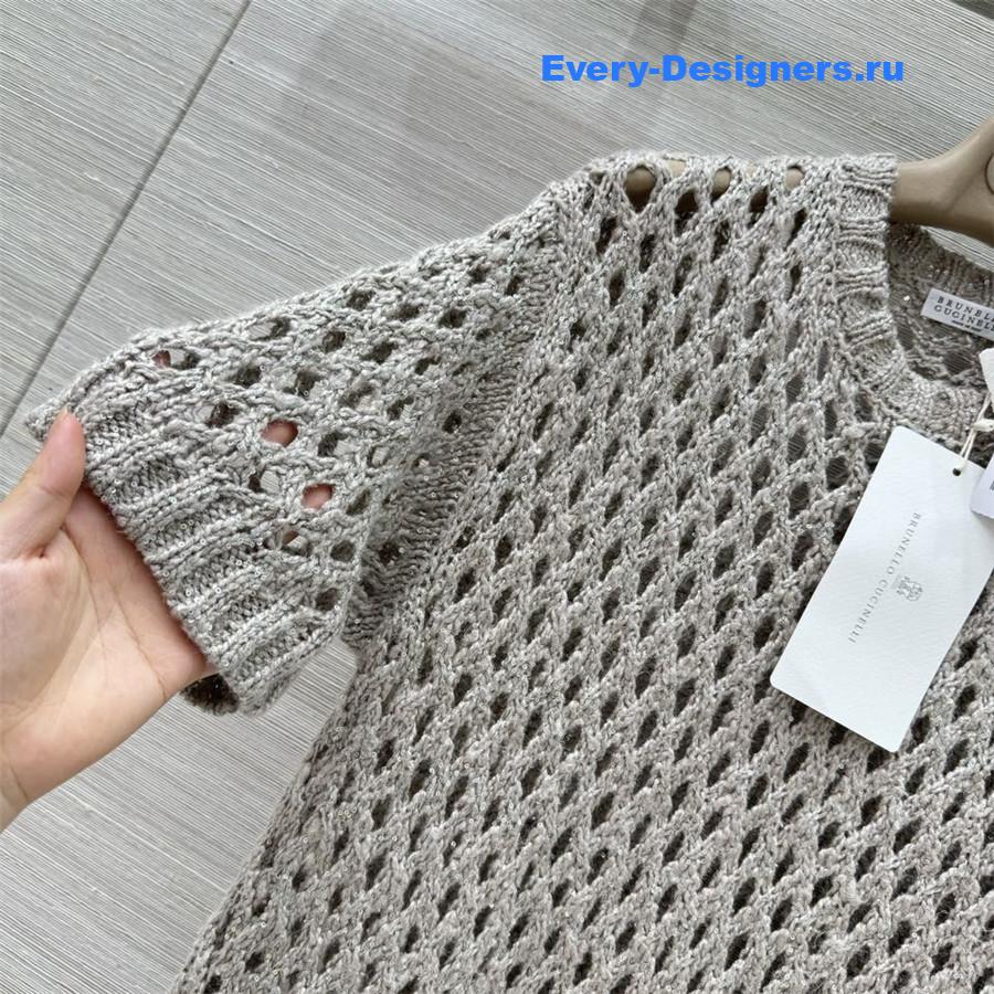 BC Dazzling Net Dress in Cool Beige