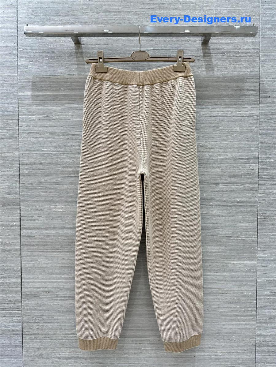 L0r0 P1ana beige cashmere hooded suit