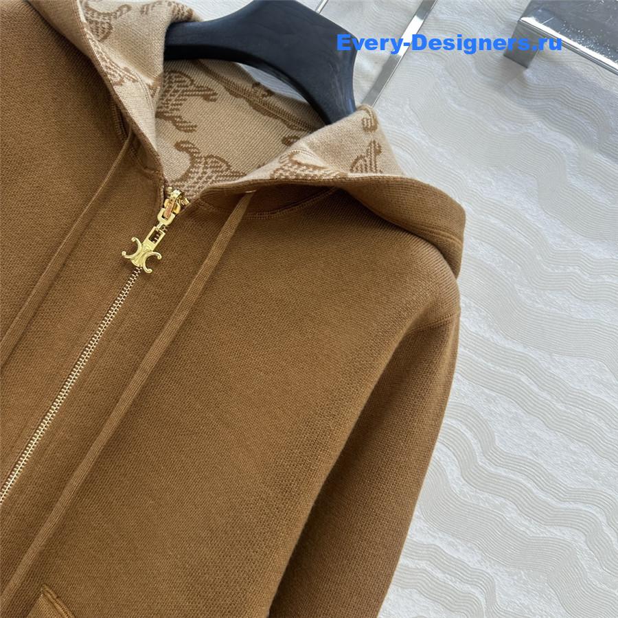 Ce1i*e arc de triomphe wool coat