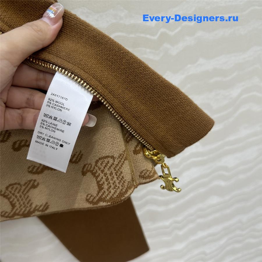 Ce1i*e arc de triomphe wool coat