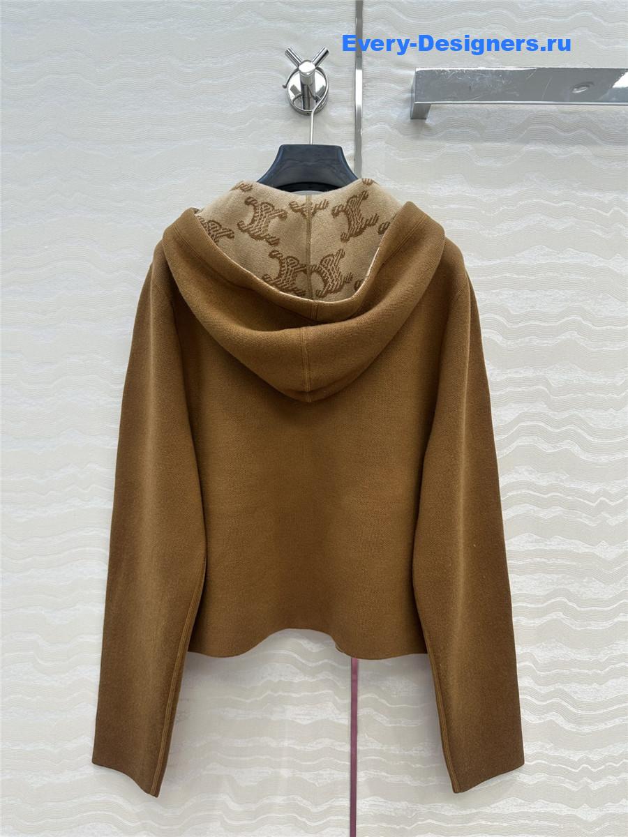 Ce1i*e arc de triomphe wool coat