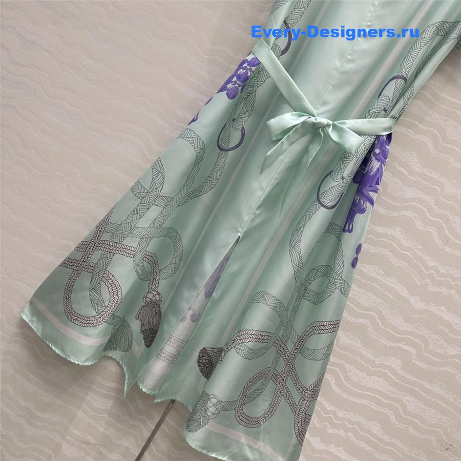 H**me5 cameo silk mini dress