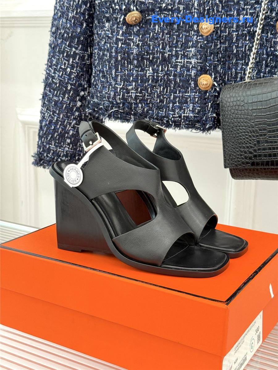 H**me5 kalya 100 black leather sandals