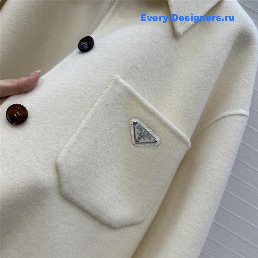 Pra*a bull denim shirt beige