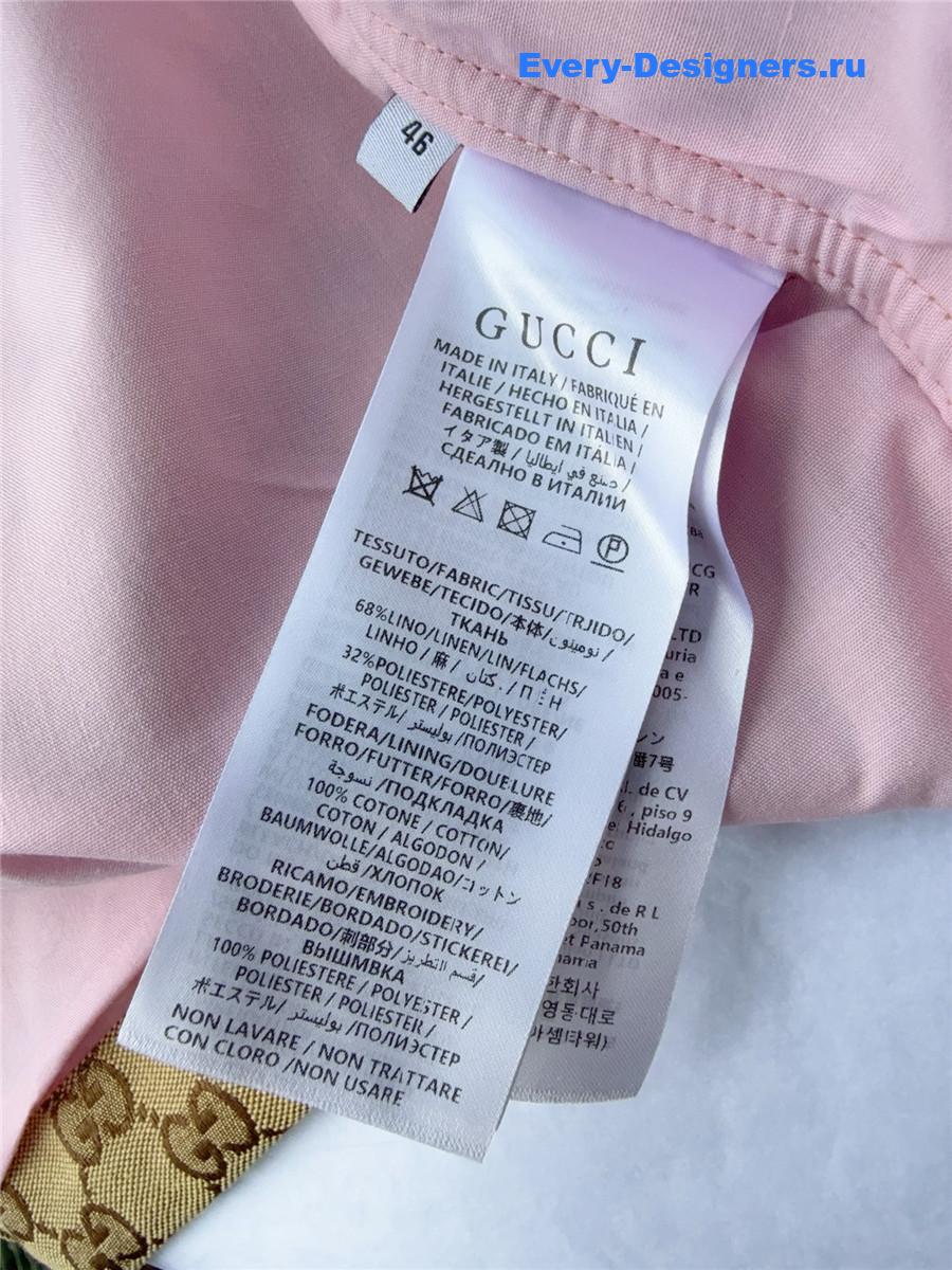 Gvc*1 embroidered canvas jacket
