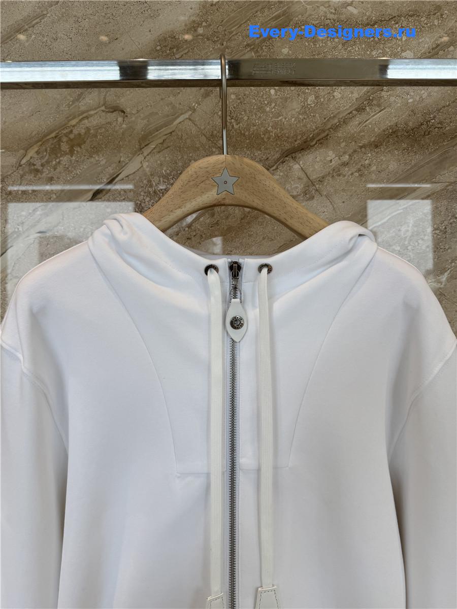 l0vis Vvtt0n white leather accent hoodie sets