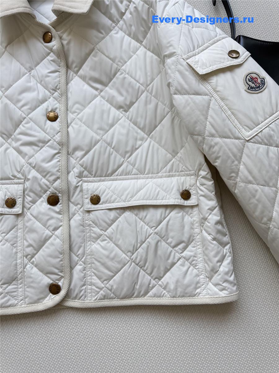 moncler D1am0nd-quilted padded chitre shirt jacket