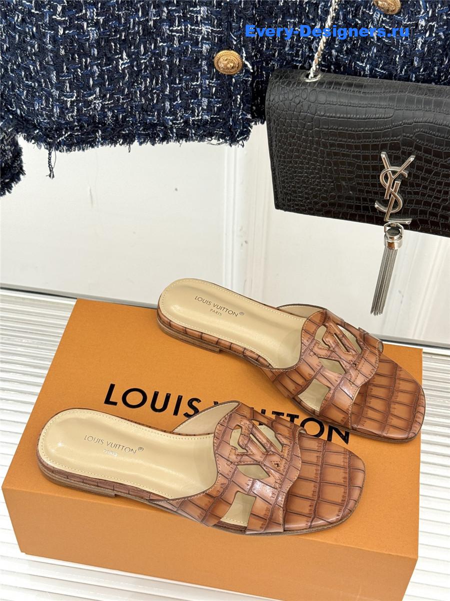 l0vis Vvtt0n lv isola brown mules