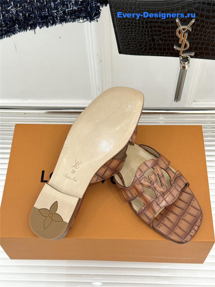 l0vis Vvtt0n lv isola brown mules