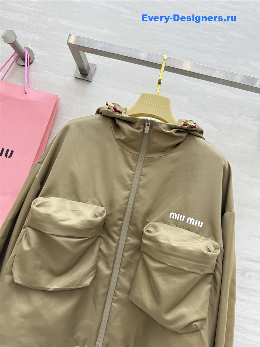 Miu Miu Technical Blouson Jacket