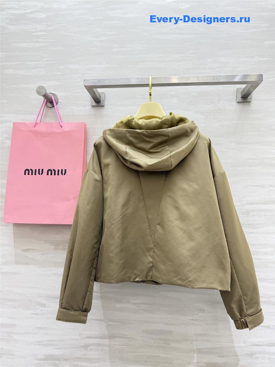 Miu Miu Technical Blouson Jacket
