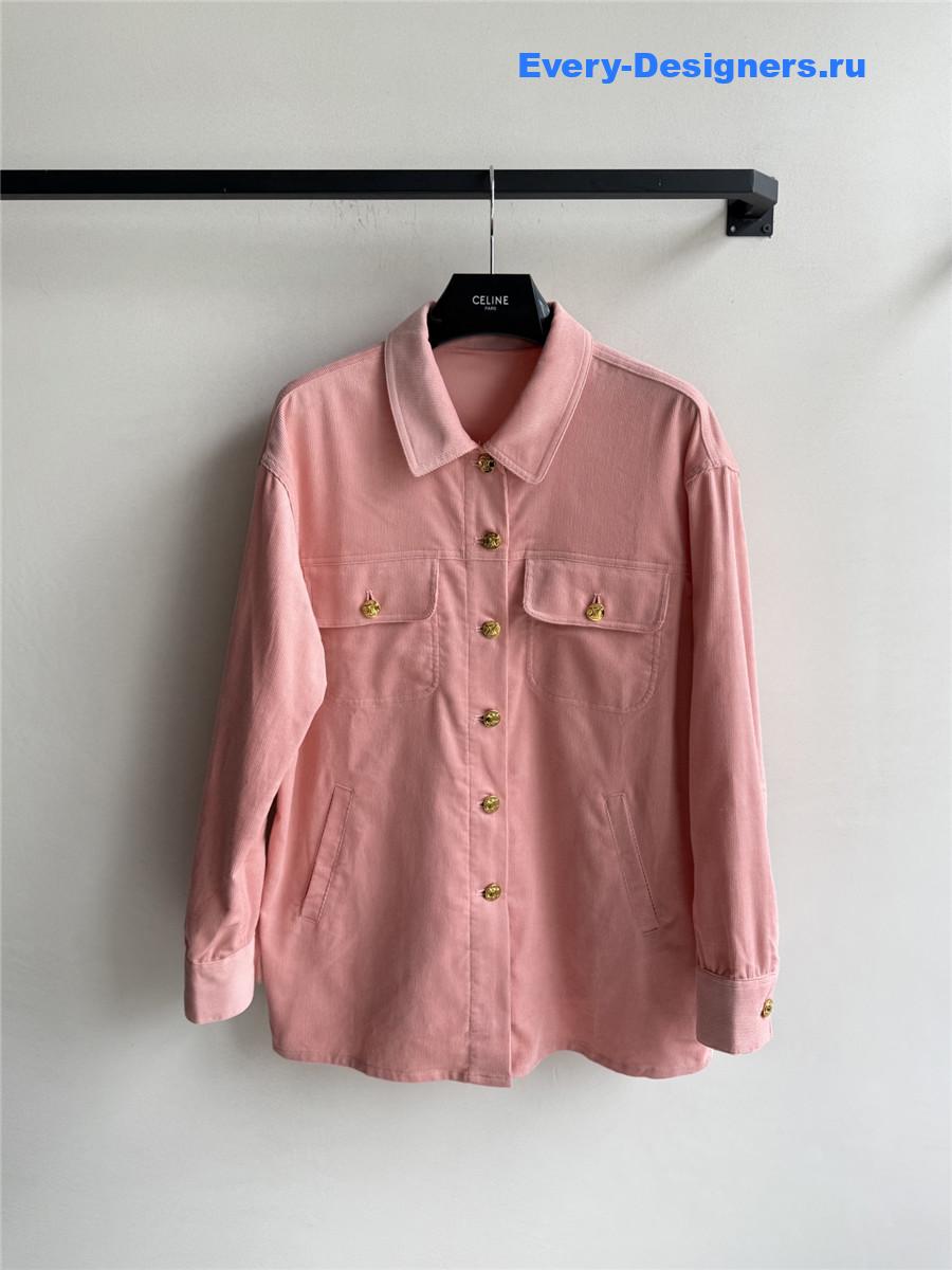 Ce1i*e pink corduroy jacket