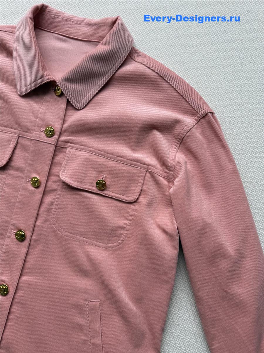 Ce1i*e pink corduroy jacket