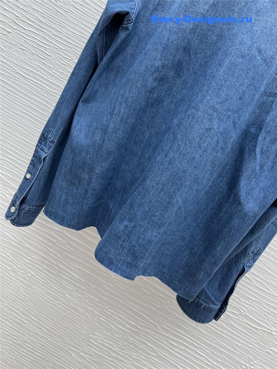 Miu Miu Women’s Chambray Denim Shirt