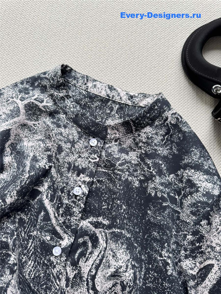 D10r animal jungle print shirt