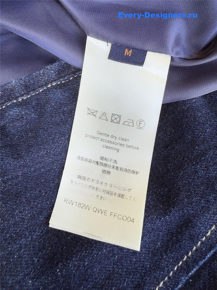 l0vis Vvtt0n denim zip-up jacket