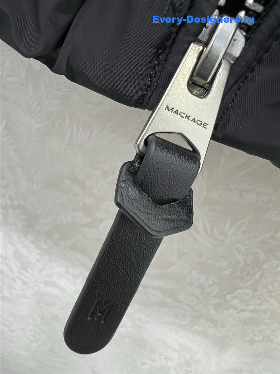 Moncler Black Padded Wool Zip-Up Cardigan