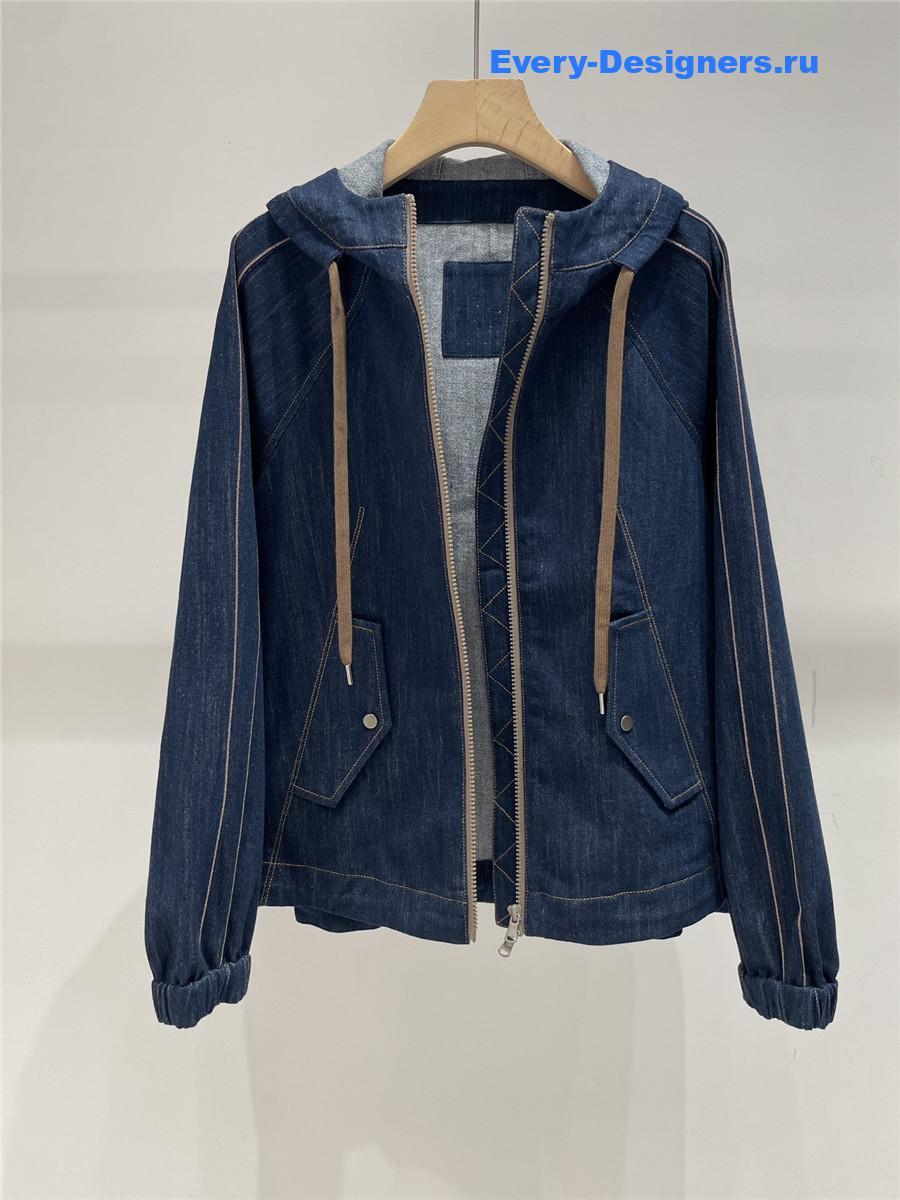 BC Navy Denim Hoodie