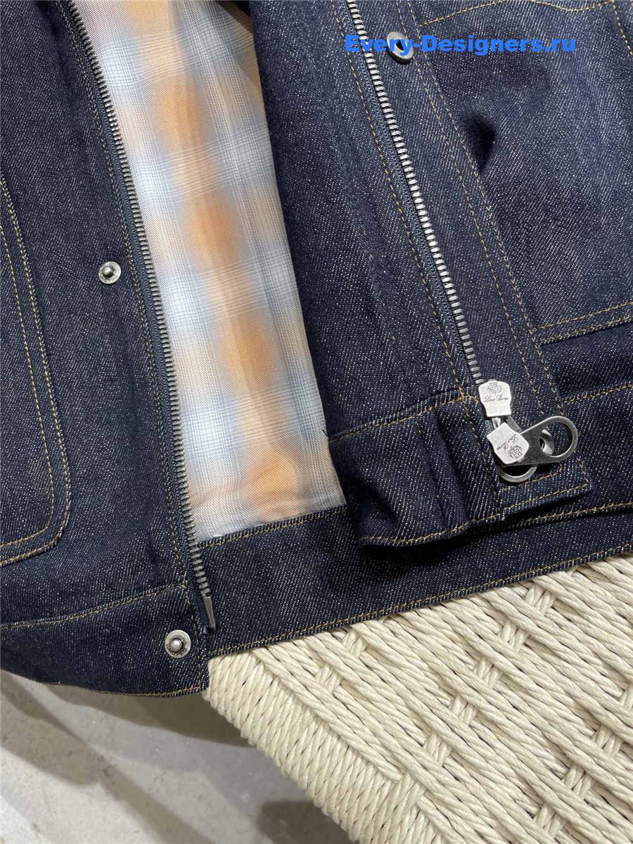 L0r0 P1ana baseball denim vest