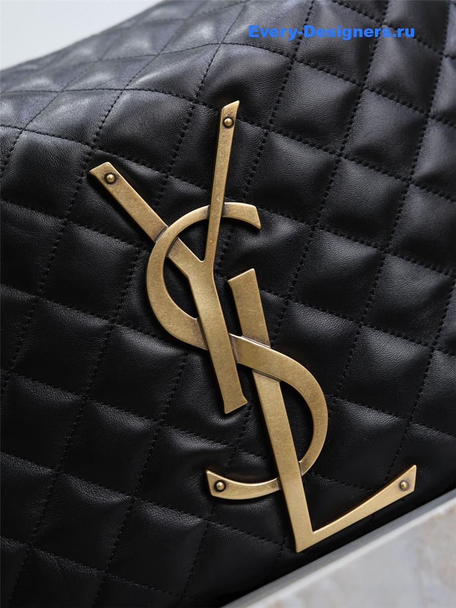 Sa1nt Lau*nt quilted black icare hobo bag