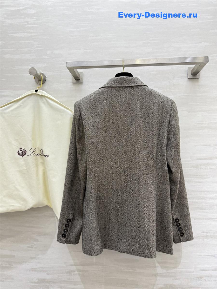 L0r0 P1ana gray eleanor blazer