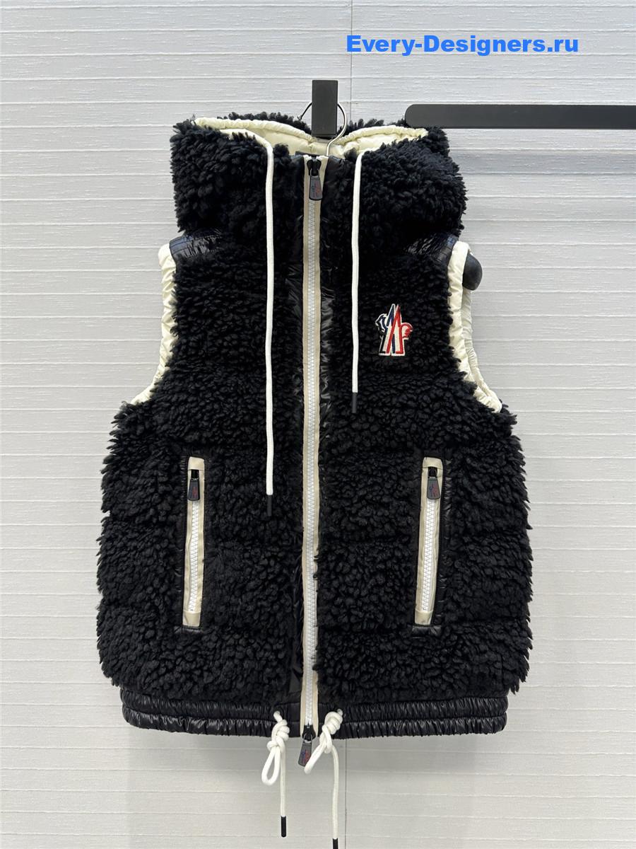 Moncler Black Quilted Down Jacket