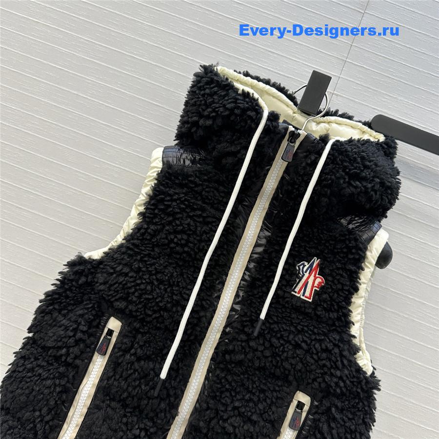 Moncler Black Quilted Down Jacket