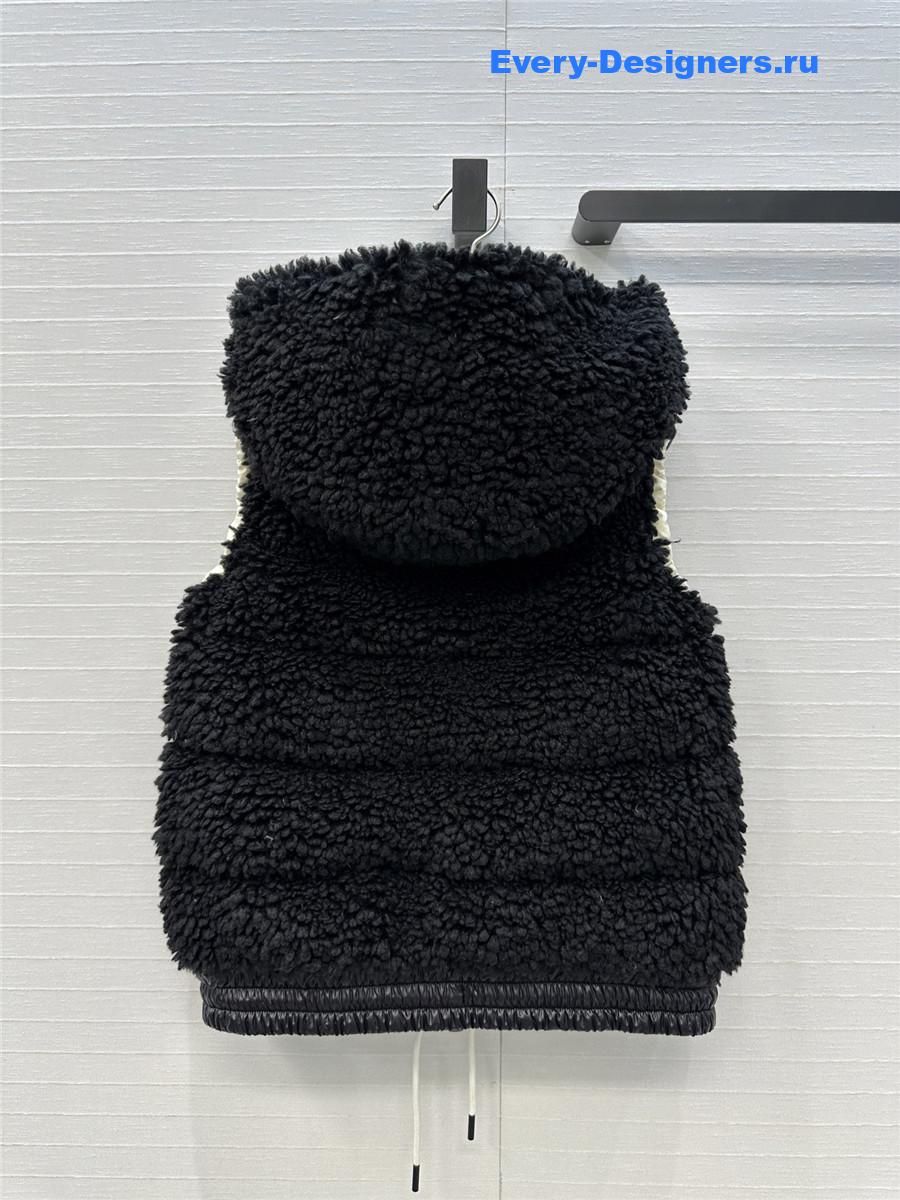 Moncler Black Quilted Down Jacket