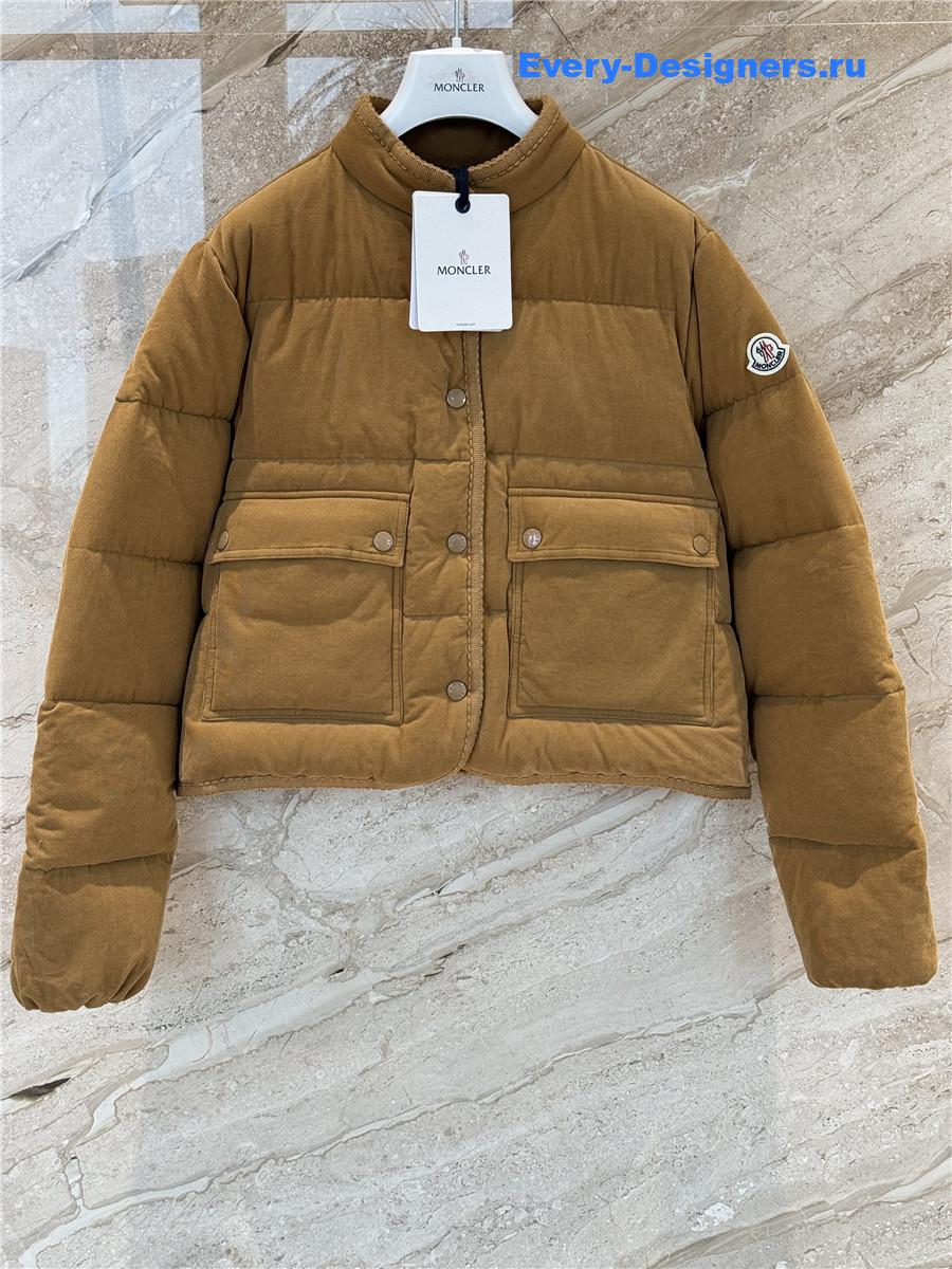 Moncler Brown Essarts Puffer Jacket