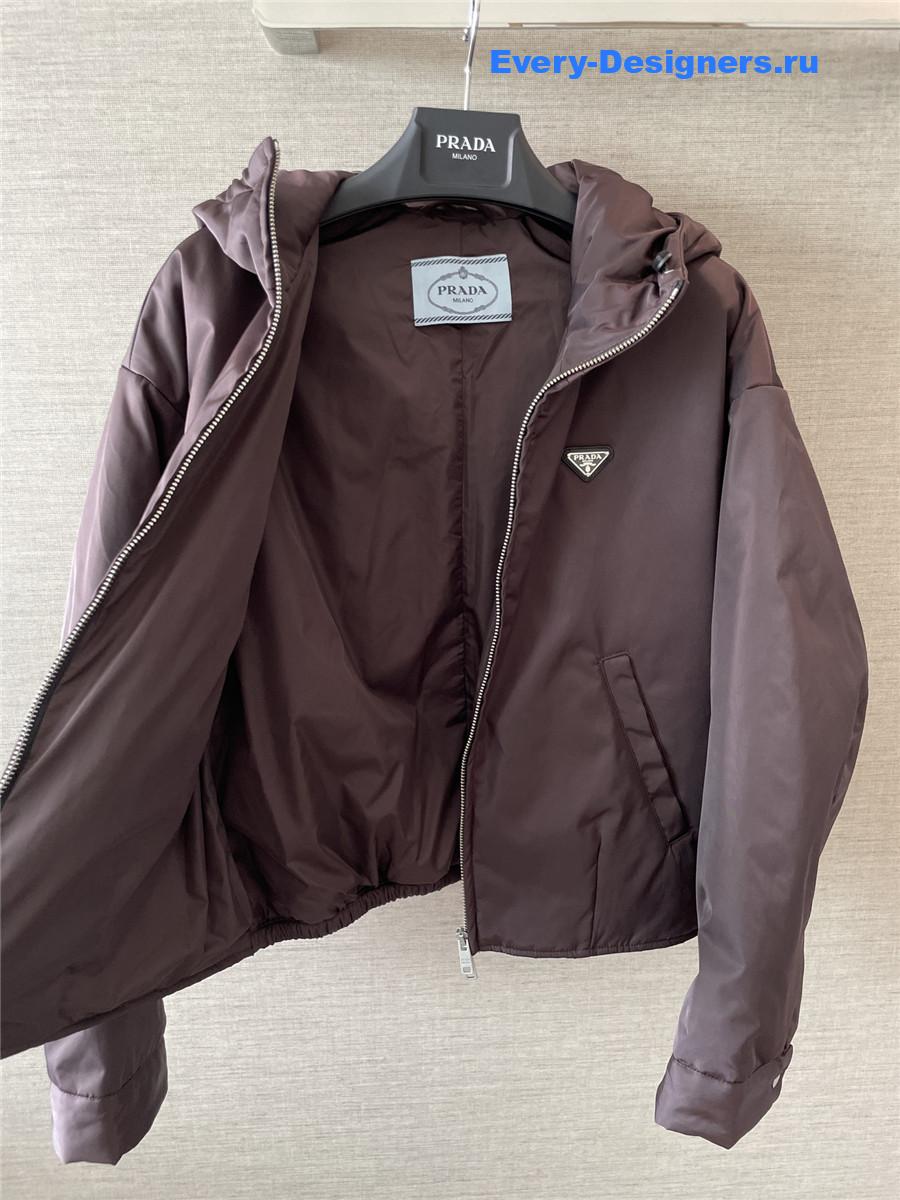 Pra*a quilted light re-nylon jacket