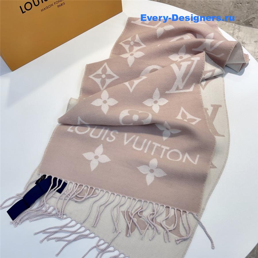 l0vis Vvtt0n lv pink essential shine scarf