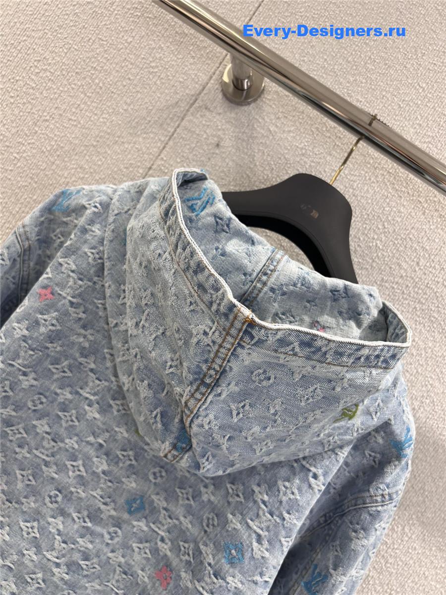 l0vis Vvtt0n x nba denim patterned jacket